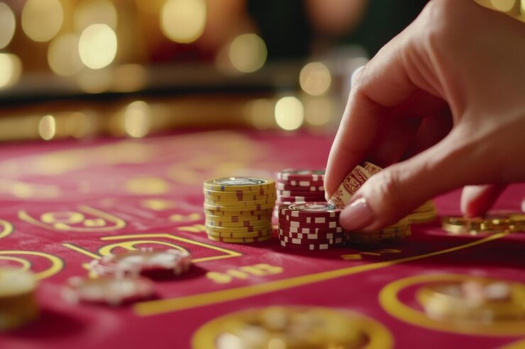 Live table games interface on hokiplay slot